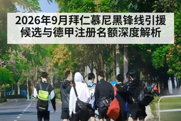 2026年9月拜仁慕尼黑锋线引援候选与德甲注册名额深度解析